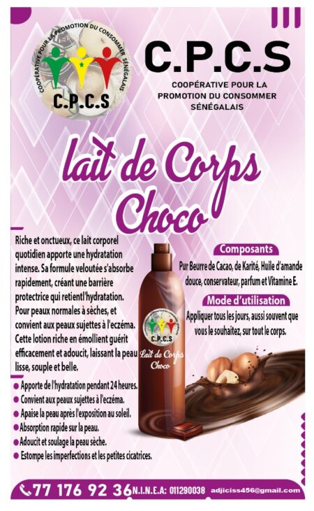 LAIT DE CORPS CHOCO