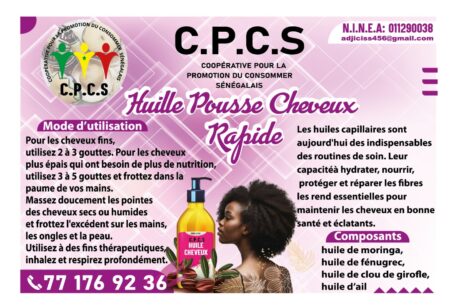 HUILE POUSSE CHEVEUX RAPIDE