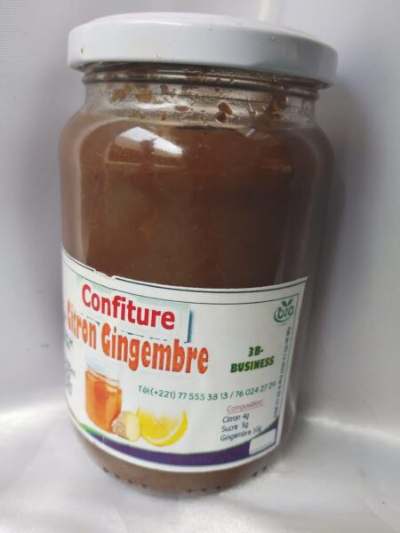 CONFITURE CITRON GINGEMBRE