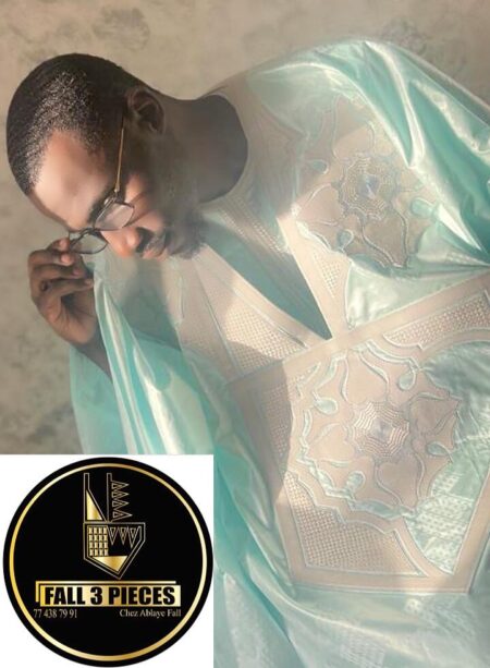 Ensemble grand boubou 3 pièces