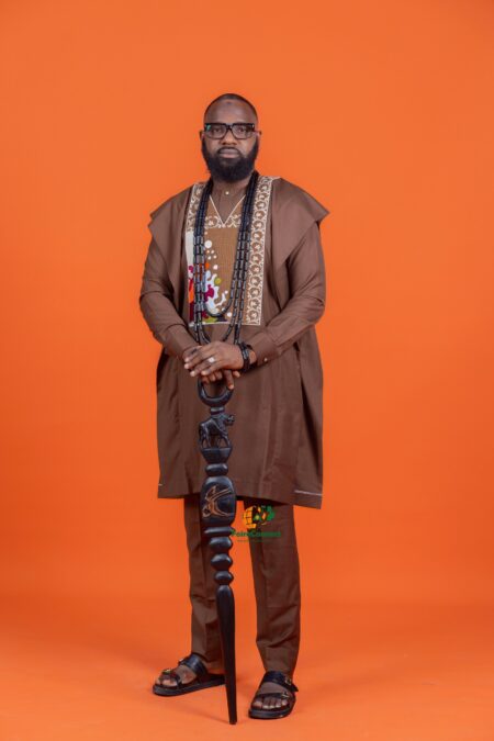 Ensemble trois piéces vetement mode africaine